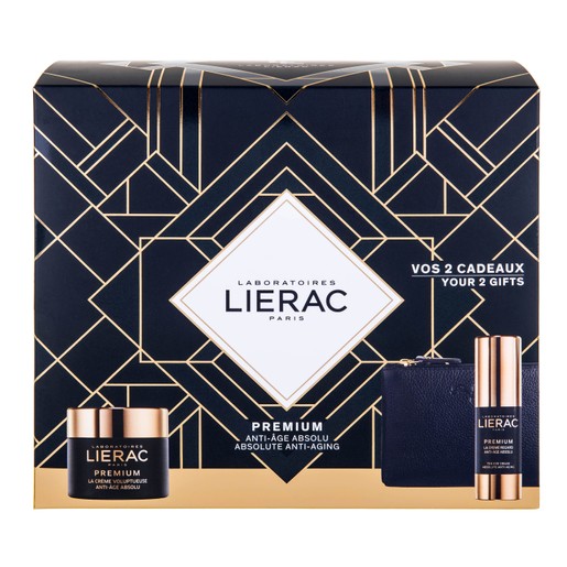 Lierac Promo Premium La Creme Voluptueuse Anti-Age 50ml & Δώρο Lierac Premium Yeux 15ml & Rue Des Fleurs Δερμάτινο Πορτοφόλι Lierac Promo Premium La Creme Voluptueuse Anti-Age 50ml & Δώρο Lierac Premium Yeux 15ml & Rue Des Fleurs Δερμάτινο Πορτοφόλι