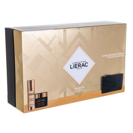 Lierac Promo Premium La Cure Anti-Age Absolu 30ml & Premium La Creme Soyeuse 50ml & Δώρο Rue Des Fleurs Δερμάτινο Πορτοφόλι Lierac Promo Premium La Cure Anti-Age Absolu 30ml & Premium La Creme Soyeuse 50ml & Δώρο Rue Des Fleurs Δερμάτινο Πορτοφόλι