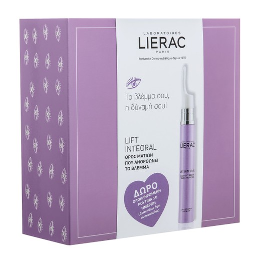 Lierac Promo Box Lift Integral Serum Yeux & Paupieres 15ml & Δώρο Lift Integral Creme 15ml, Cica-Filler Serum 10ml Lierac Promo Box Lift Integral Serum Yeux & Paupieres 15ml & Δώρο Lift Integral Creme 15ml, Cica-Filler Serum 10ml