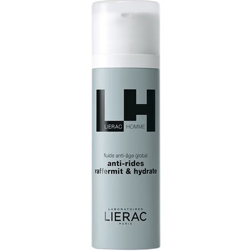 Lierac Homme Global Anti-Aging Fluid, Anti-Wrinkles Firms & Moisturizes 50ml