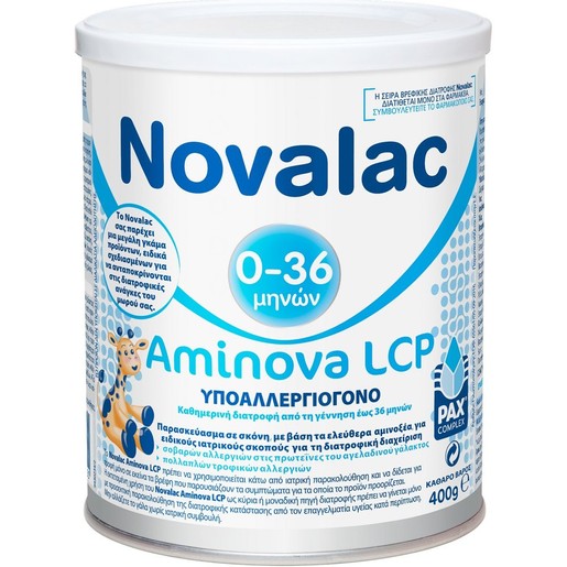 Novalac Aminova 0-36m LCP 400g
