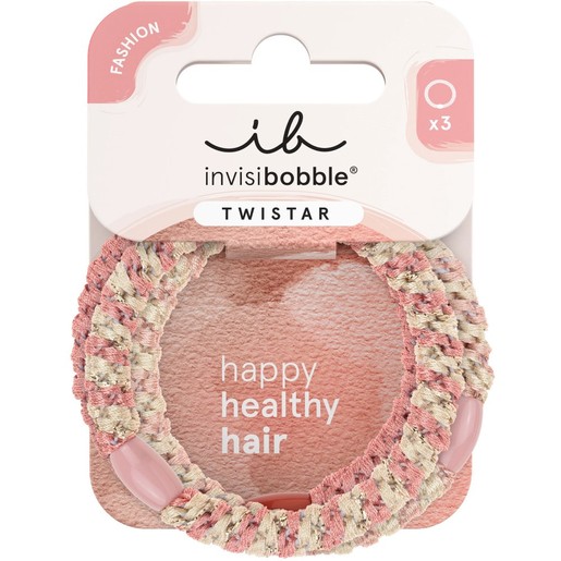 Invisibobble Twistar Blush Braids 3 Τεμάχια