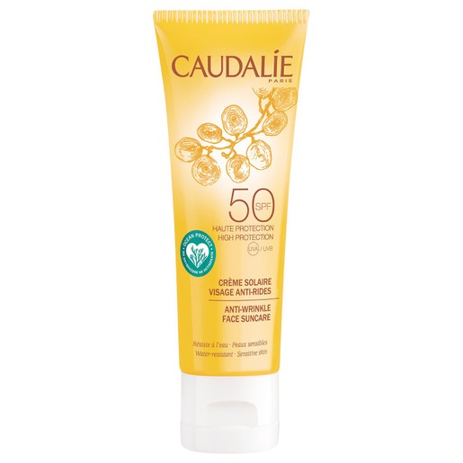 Caudalie Anti-Wrinkle Face Suncare Spf50, 50ml Caudalie Anti-Wrinkle Face Suncare Spf50, 50ml