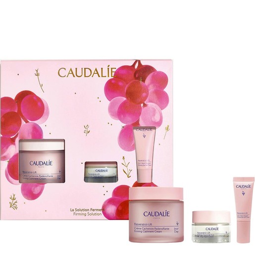 Caudalie Promo Resveratrol Lift - Firming Cashmere Day Cream 50ml & Δώρο Firming Night Cream 15ml & Δώρο Firming Eye Gel Cream 5ml