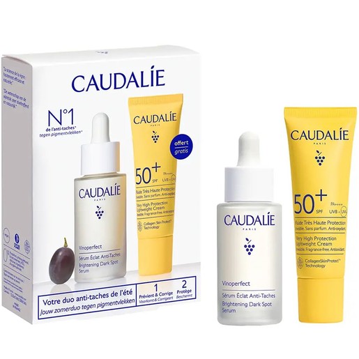 Caudalie Promo Vinoperfect Brightening Dark Spot Serum 30ml & Δώρο Vinosun Spf50+ Lightweight Cream 30ml