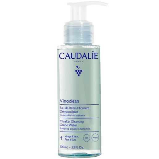 Caudalie Vinoclean Face & Eyes Cleansing Grape Micellar Water 100ml
