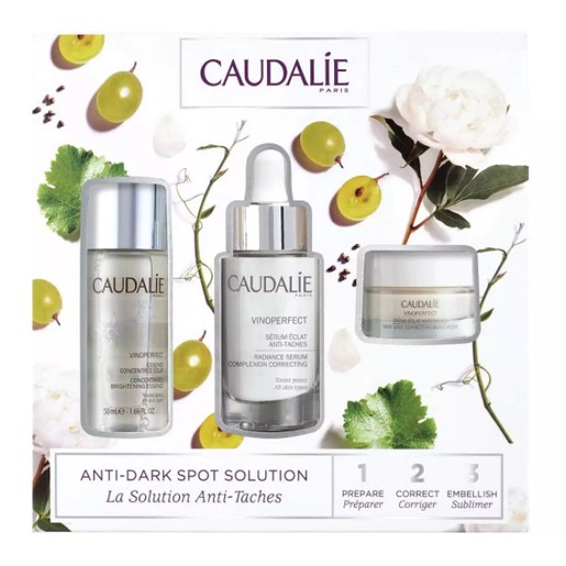 Caudalie Promo Vinoperfect Serum Eclat 30ml & Concentrated Brightening Eclat 50ml & Dark Spot Correcting Night Cream 15ml Caudalie Promo Vinoperfect Serum Eclat 30ml & Concentrated Brightening Eclat 50ml & Dark Spot Correcting Night Cream 15ml