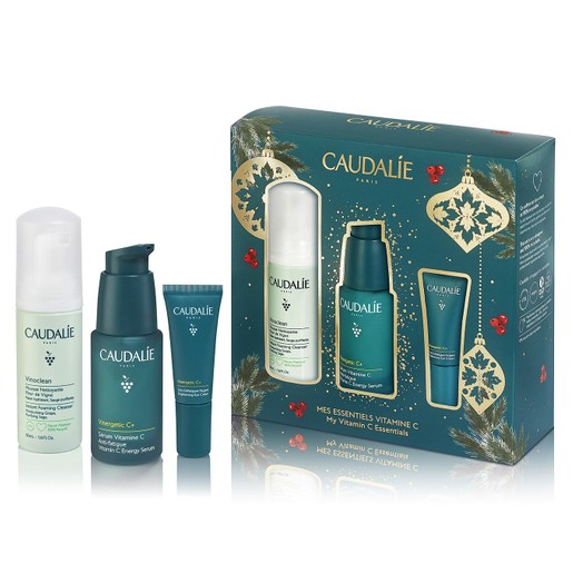 Caudalie Πακέτο Προσφοράς Vinergetic C+ Vitamin C Energy Serum 30ml & Eye Cream 5ml & Vinoclean Instant Foaming Cleanser 50ml Caudalie Πακέτο Προσφοράς Vinergetic C+ Vitamin C Energy Serum 30ml & Eye Cream 5ml & Vinoclean Instant Foaming Cleanser 50ml