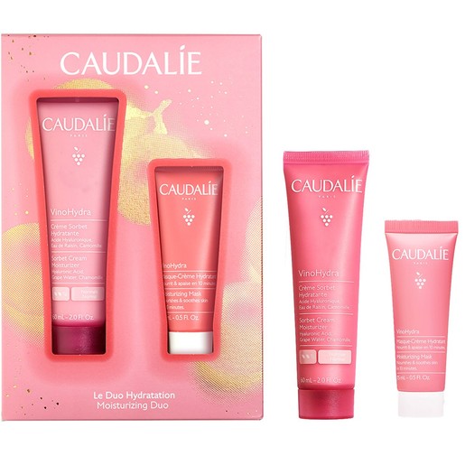 Caudalie Promo Vinohydra Sorbet Cream Moisturizer 60ml & Moisturizing Mask 15ml