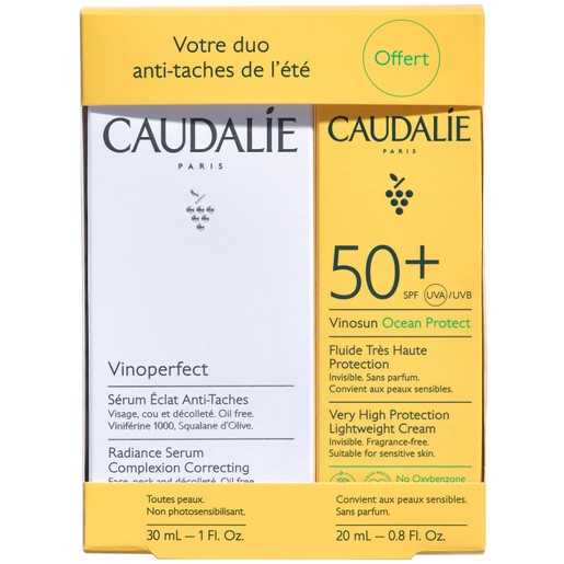 Caudalie Πακέτο Προσφοράς Vinoperfect Radiance Serum Complexion Correcting 30ml & Δώρο Vinosun Ocean Protect Lightweight Face Cream Spf50+, 20ml Caudalie Πακέτο Προσφοράς Vinoperfect Radiance Serum Complexion Correcting 30ml & Δώρο Vinosun Ocean Protect Lightweight Face Cream Spf50+, 20ml