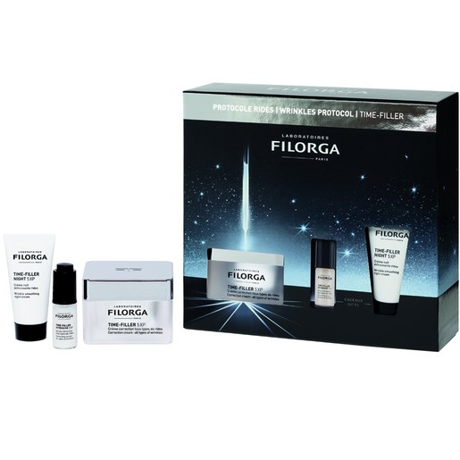 Filorga Promo Time-Filler 5XP Anti-wrinkle Face & Neck Cream for Normal to Dry Skin 50ml & Δώρο Intensive 5XP Serum 5ml & Δώρο Wrinkle Smoothing Night Cream 14ml