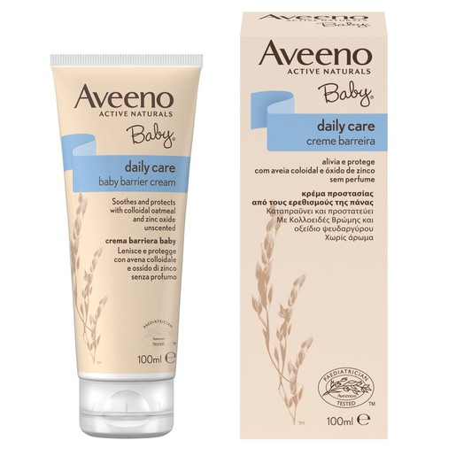 Aveeno Baby Daily Care Barrier Cream Κρέμα Προστασίας Από τους Ερεθισμούς της Πάνας 100ml Aveeno Baby Daily Care Barrier Cream Κρέμα Προστασίας Από τους Ερεθισμούς της Πάνας 100ml