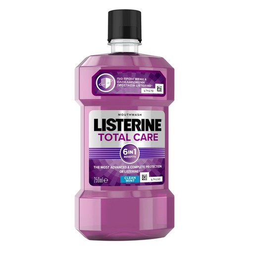 Listerine Total Care Αντισηπτικό Στοματικό Διάλυμα 250ml Listerine Total Care Αντισηπτικό Στοματικό Διάλυμα 250ml