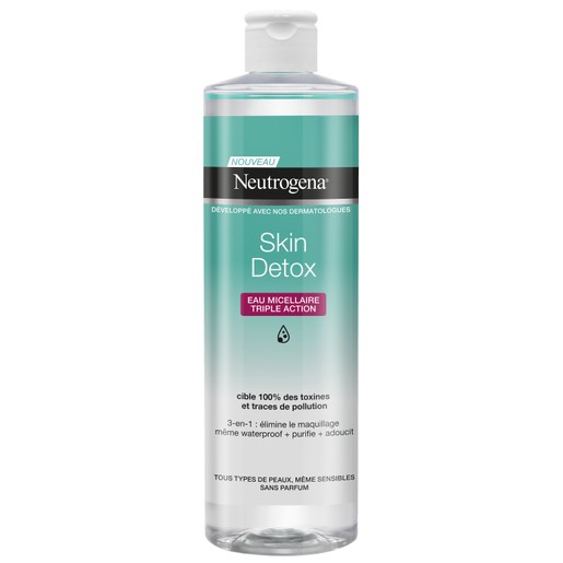 Neutrogena Skin Detox Eau Micellar Triple Action Water Απαλό Νερό Καθαρισμού Προσώπου 400ml Neutrogena Skin Detox Eau Micellar Triple Action Water Απαλό Νερό Καθαρισμού Προσώπου 400ml