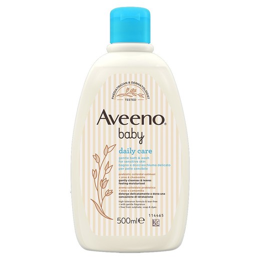 Aveeno Baby Daily Care Gentle Bath & Wash Απαλό Βρεφικό Καθαριστικό Σώματος 500ml Aveeno Baby Daily Care Gentle Bath & Wash Απαλό Βρεφικό Καθαριστικό Σώματος 500ml