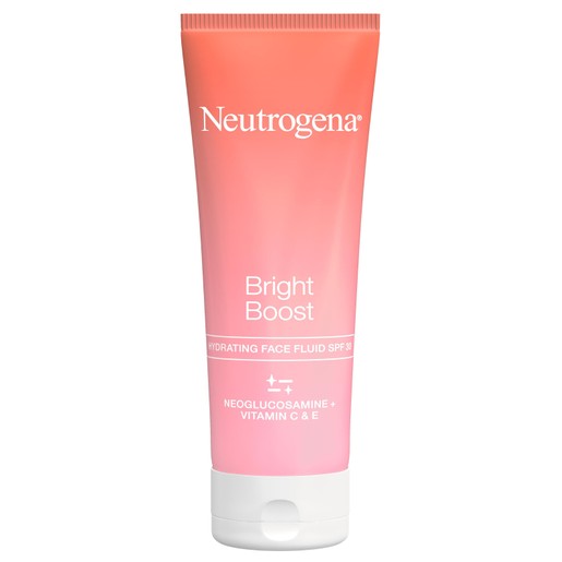 Neutrogena Bright Boost Hydrating Face Fluid Spf30 All Skin Types 50ml