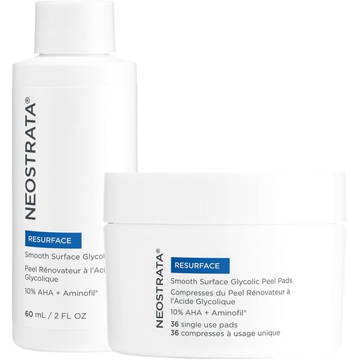 Neostrata Resurface Smooth Surface Glycolic Peel High Strength Exfoliating Treatment Kit 60ml