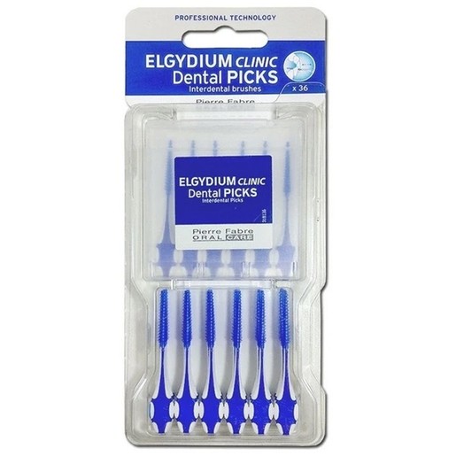 Elgydium Clinic Dental Picks Interdental Brushes 36 Τεμάχια