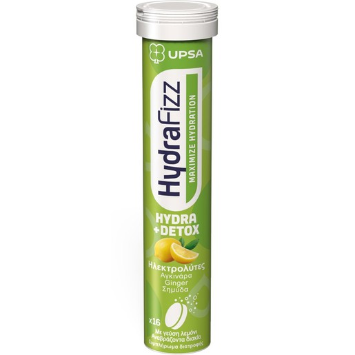 Upsa Hydrafizz Detox Hydrolytes 16 Effer.tabs