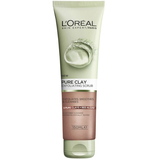 L\'oreal Paris Pure Clay Gel Glow Scrub 150ml L\'oreal Paris Pure Clay Gel Glow Scrub 150ml