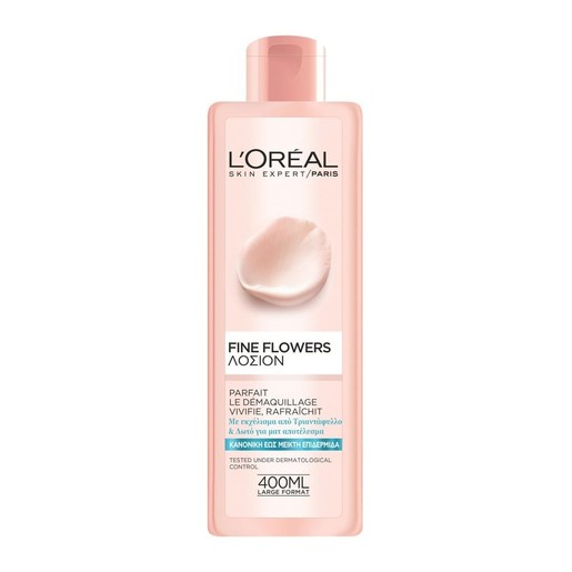L\'oreal Paris Fine Flowers Tonic Lotion Normal Skin 400ml L\'oreal Paris Fine Flowers Tonic Lotion Normal Skin 400ml