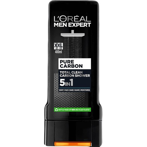 L\'oreal Paris Men Expert Pure Carbon 5 in 1 Total Clean Shower 400ml