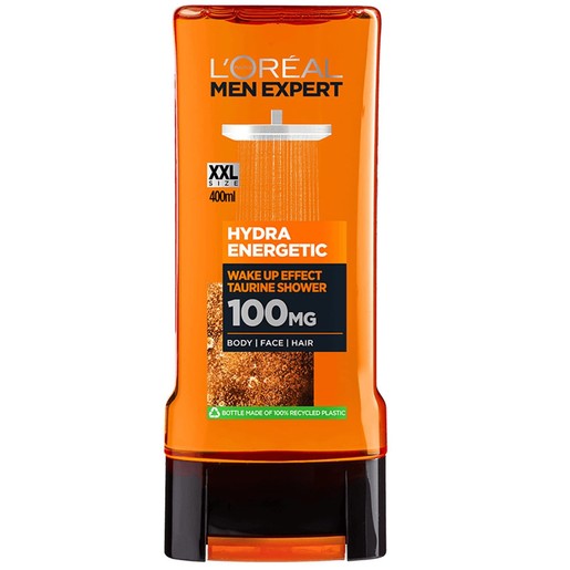 L\'oreal Paris Men Expert Hydra Energetic Wake up Effect Taurine Shower 100MG, 400ml