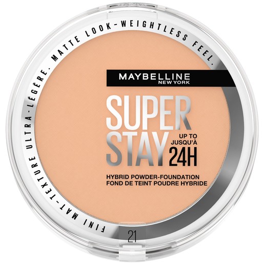 Maybelline Super Stay 24h Hybrid Powder Foundation 9g - 21