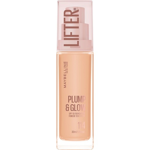 Maybelline Lifter Plump & Glow SPF15 Foundation 30ml - 114