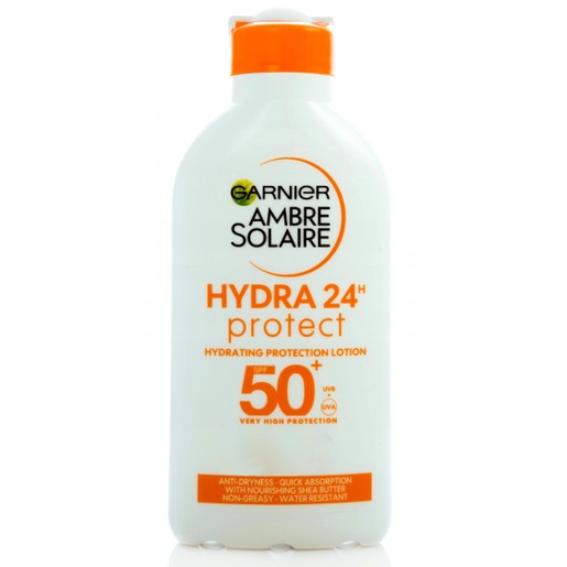 Garnier Ambre Solaire Hydra 24H Protect Hydrating Protection Lotion Spf50+, 200ml