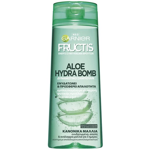 Garnier Fructis Aloe Hydra Bomb Shampoo 400ml Garnier Fructis Aloe Hydra Bomb Shampoo 400ml