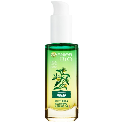 Garnier Bio Organic Hemp Multi-Restore Facial Sleeping Oil Επανορθωτικό Ενυδατικό Έλαιο Σπόρου Κάνναβης για το Πρόσωπο 30ml Garnier Bio Organic Hemp Multi-Restore Facial Sleeping Oil Επανορθωτικό Ενυδατικό Έλαιο Σπόρου Κάνναβης για το Πρόσωπο 30ml