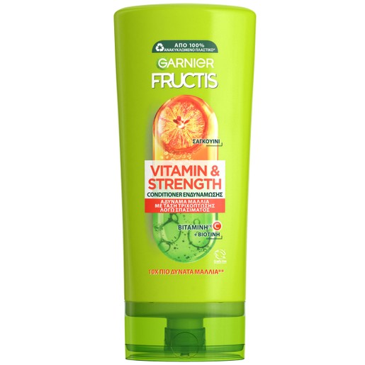 Garnier Fructis Vitamin & Strength Conditioner 200ml Garnier Fructis Vitamin & Strength Conditioner 200ml