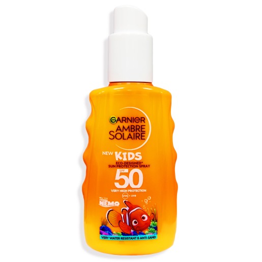 Garnier Ambre Solaire Kids Sun Protection Spray Spf50 Nemo 150ml