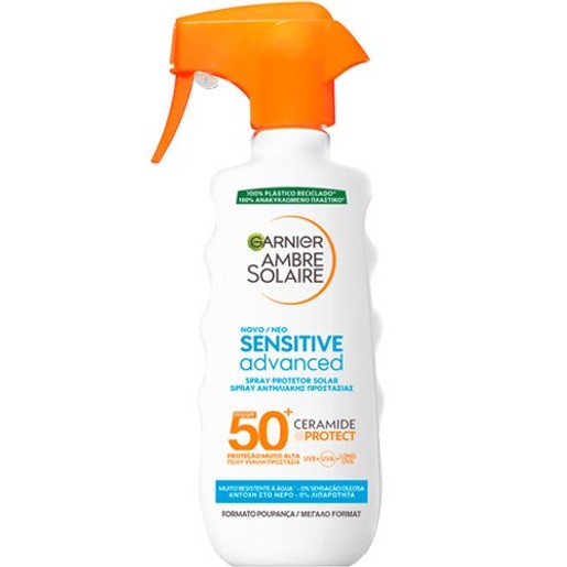 Garnier Ambre Solaire Sensitive Advanced Face & Body Spray Spf50+, 270ml