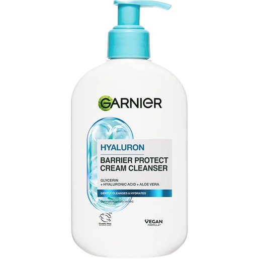 Garnier Skinactive Hyaluron Moisture Barrier Cleanser Cream 250ml