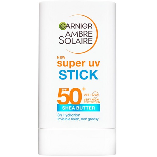Garnier Ambre Solaire Spf50+ Super UV Invisible Stick 18g