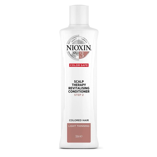 Nioxin Scalp Therapy Revitalizing Conditioner System 3 Step 2 Μαλακτική Κρέμα για Βαμμένα Μαλλιά με Ελαφριά Αραίωση 300ml