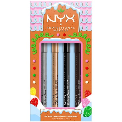 Nyx Professional Makeup Promo Epic Wear Liner Kit 4 x 1.22g Nyx Professional Makeup Promo Epic Wear Liner Kit 4 x 1.22g