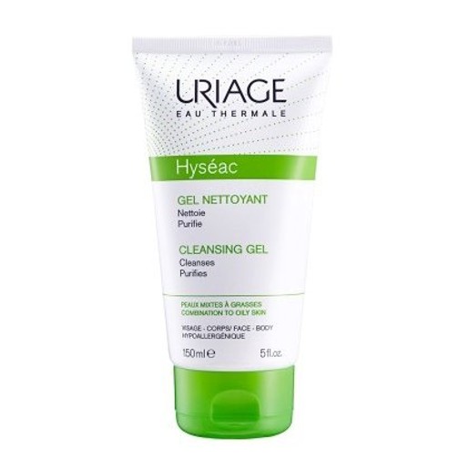 Uriage Eau Thermale Hyseac Cleansing Gel Απομακρύνει τους Ρύπους και την Περίσσεια Σμήγματος 150ml Uriage Eau Thermale Hyseac Cleansing Gel Απομακρύνει τους Ρύπους και την Περίσσεια Σμήγματος 150ml