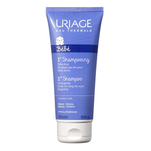 Uriage Eau Thermale Bebe 1st Shampoo Αφήνει τα Μαλλιά των Βρεφών Απαλά Λαμπερά και με Ευχάριστο Άρωμα 200ml Uriage Eau Thermale Bebe 1st Shampoo Αφήνει τα Μαλλιά των Βρεφών Απαλά Λαμπερά και με Ευχάριστο Άρωμα 200ml