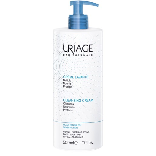 Uriage Eau Thermale Cleansing Cream Αφήνει το Δέρμα Απόλυτα Καθαρό Απαλό και Ενυδατωμένο 500ml Uriage Eau Thermale Cleansing Cream Αφήνει το Δέρμα Απόλυτα Καθαρό Απαλό και Ενυδατωμένο 500ml