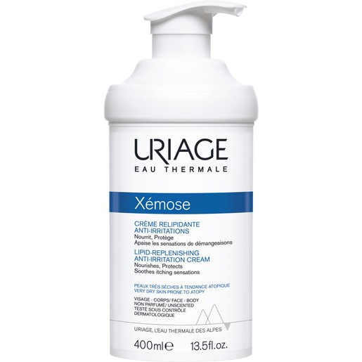 Uriage Xemose Anti-Irritation Cream for Very Dry Skin Prone to Atopy 400ml