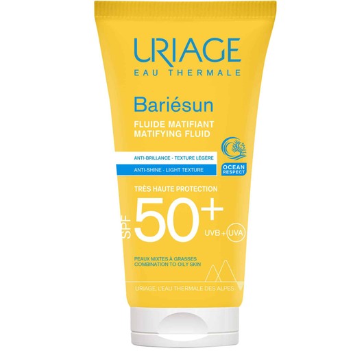 Uriage Bariesun Matifying Fluid Spf50+, 50ml Uriage Bariesun Matifying Fluid Spf50+, 50ml