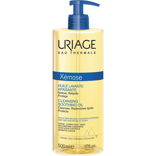 Uriage Xemose Cleansing Soothing Oil 500ml