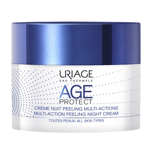 Uriage Eau Thermale Age Protect Multi-Action Peeling Night Cream Απολεπιστική Κρέμα Νυκτός Πολλαπλών Δράσεων 50ml Uriage Eau Thermale Age Protect Multi-Action Peeling Night Cream Απολεπιστική Κρέμα Νυκτός Πολλαπλών Δράσεων 50ml