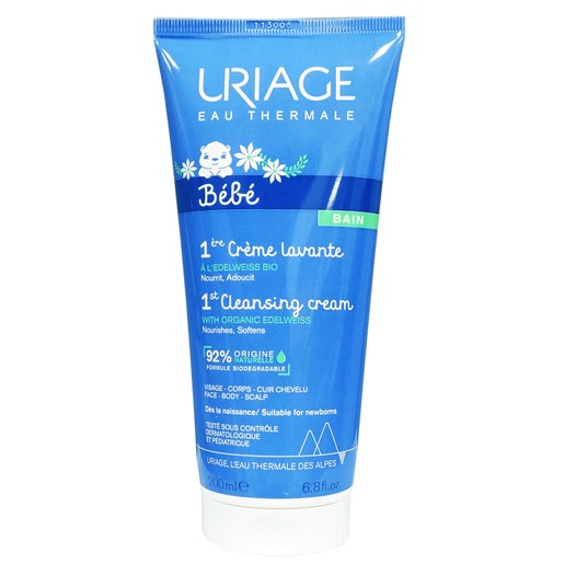Uriage Eau Thermale Bebe 1st Cleansing Cream 200ml Uriage Eau Thermale Bebe 1st Cleansing Cream 200ml