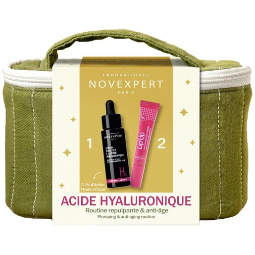 Novexpert Promo Anti-Aging Hyaluronic Acid Booster Serum 30ml & Moisturizing Anti-Wrinkle Lip\'up Lip Balm Novexpert Promo Anti-Aging Hyaluronic Acid Booster Serum 30ml & Moisturizing Anti-Wrinkle Lip\'up Lip Balm