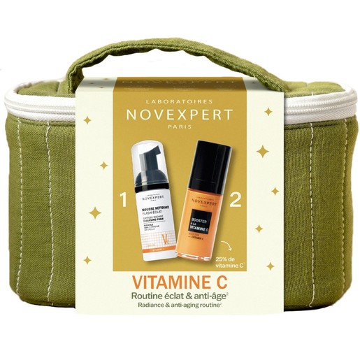 Novexpert Promo Vitamin C Booster Serum 30ml & Cleansing Foam 40ml & Δώρο Νεσεσέρ 1 Τεμάχιο Novexpert Promo Vitamin C Booster Serum 30ml & Cleansing Foam 40ml & Δώρο Νεσεσέρ 1 Τεμάχιο