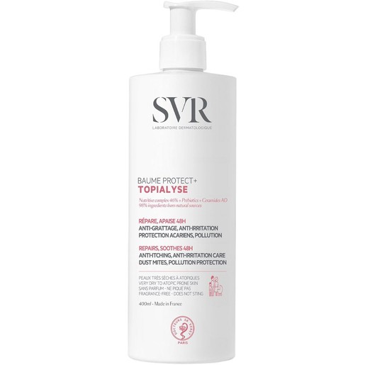 SVR Topialyse Protect+ 48h Anti-Itching & Irritation Care Balm 400ml